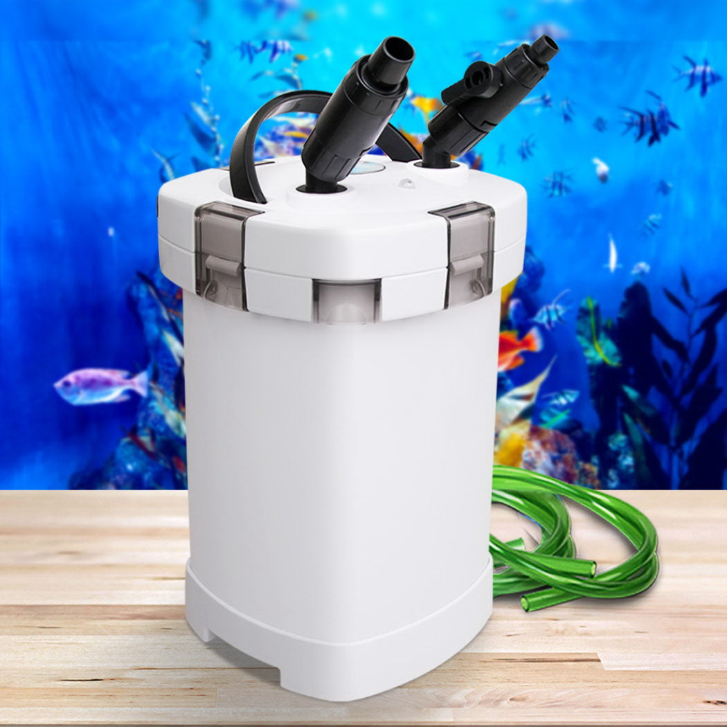 Aquarium Filter 1250L/H External Canister 4-Stage Water Pump - Giantz