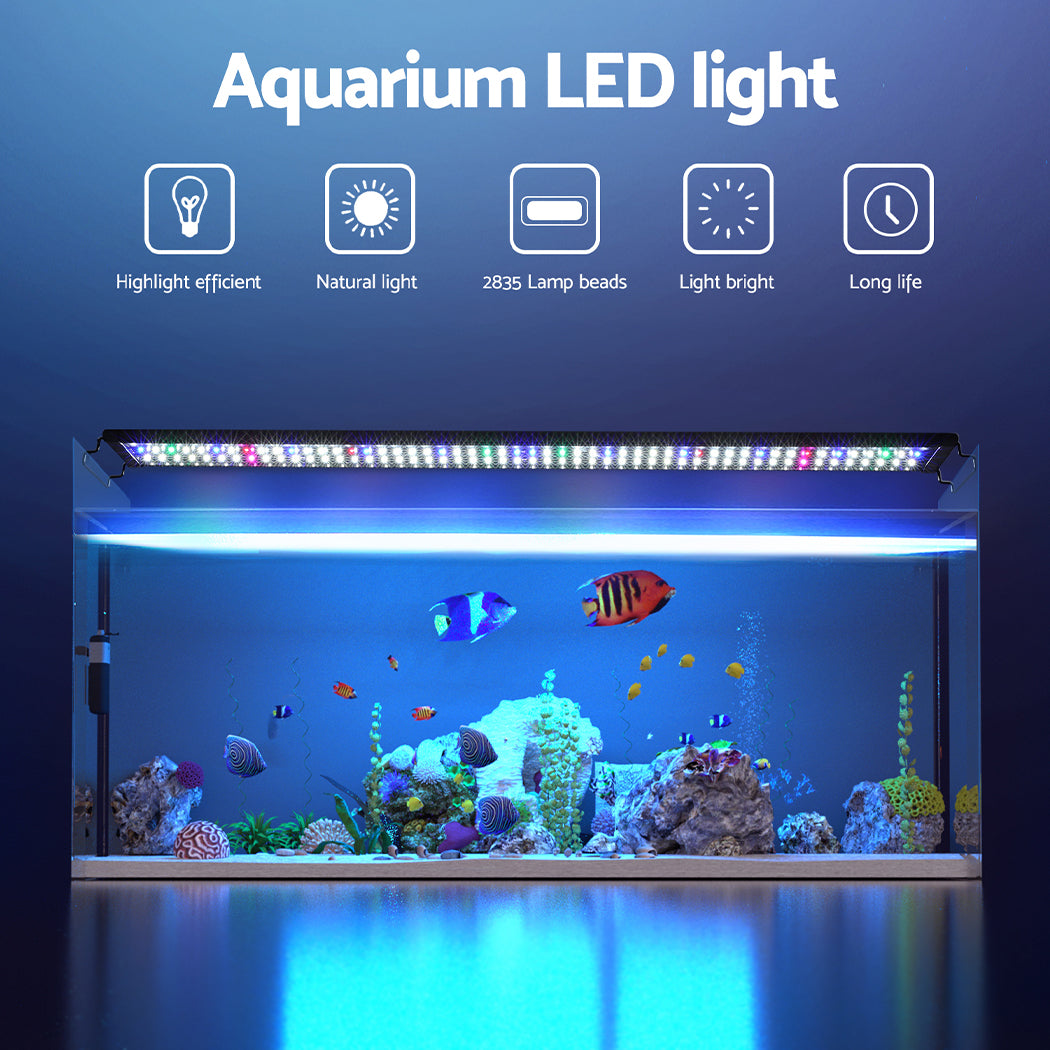 Aquarium LED Light 120cm Full Spectrum Plant Fish Tank 5-Colour - i.Pet