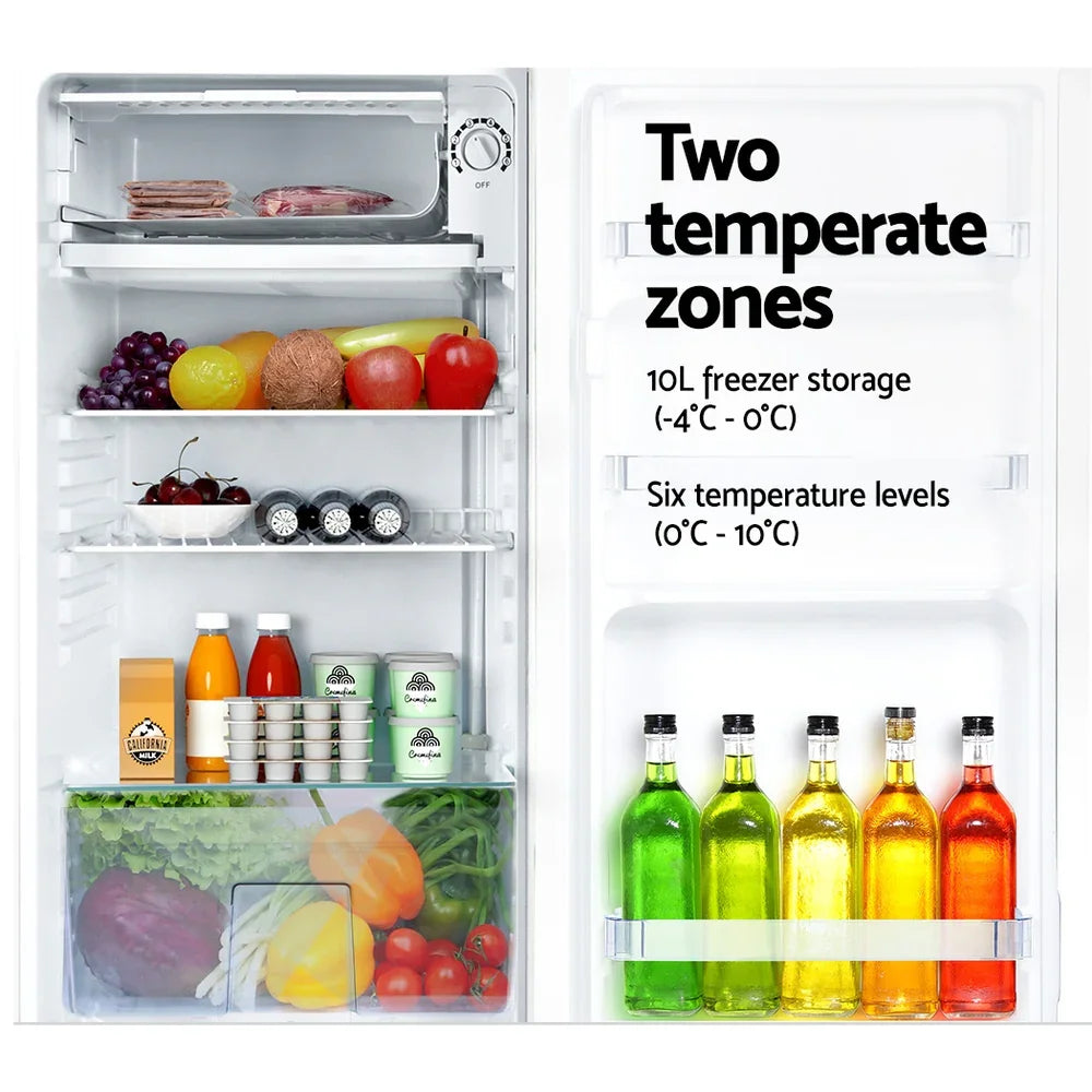 Devanti 95L Bar Fridge - White