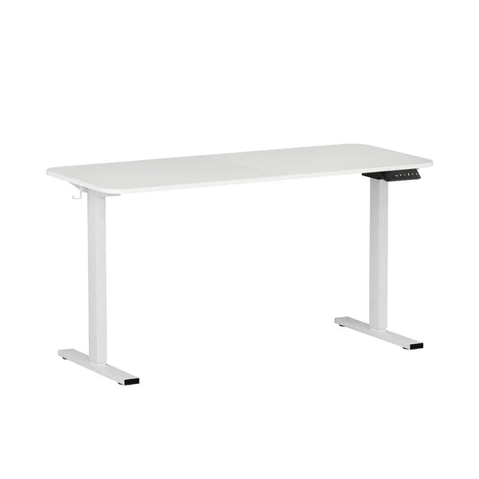 Artiss Electric 140cm Adjustable Standing Desk - White - Flea Market