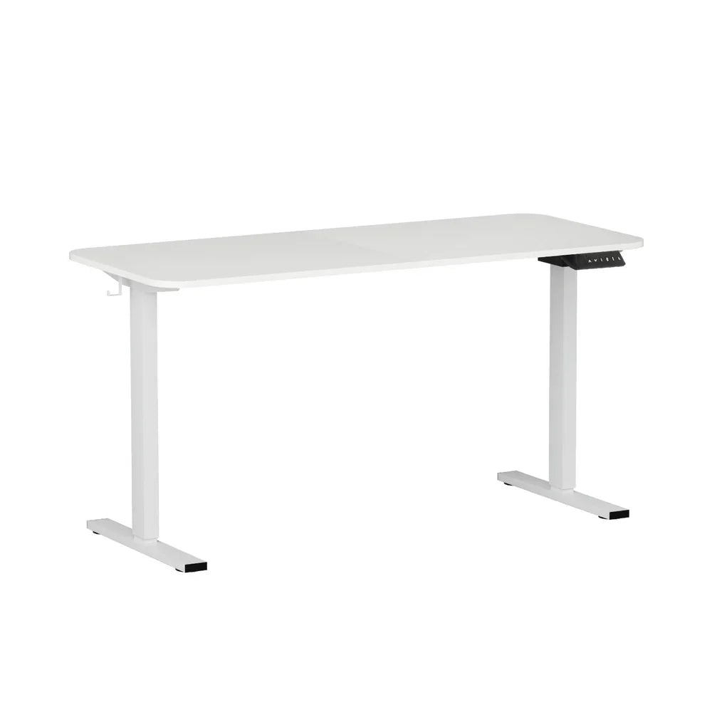 Artiss Electric 140cm Adjustable Standing Desk - White - Flea Market