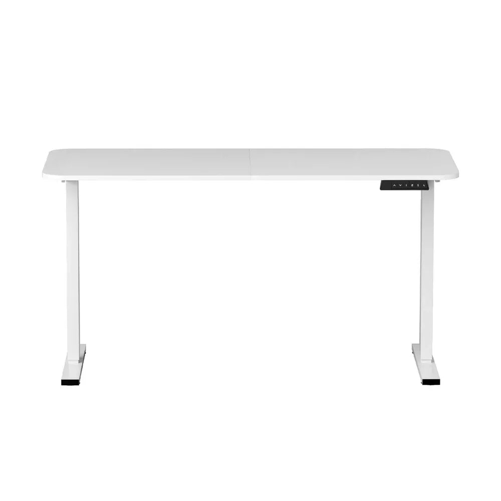 Artiss Electric 140cm Adjustable Standing Desk - White - Flea Market