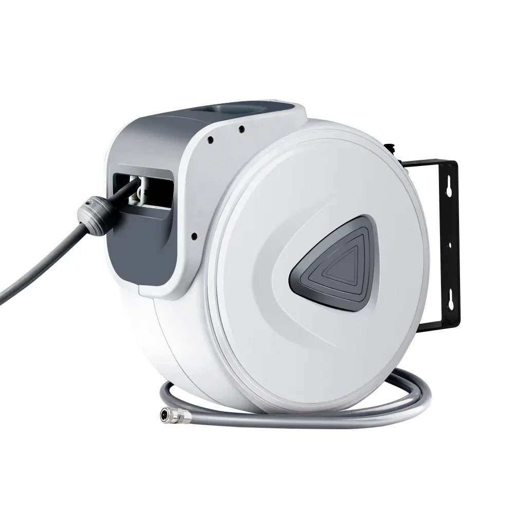 Giantz 20m Retractable Air Hose Reel Wall Mount Swivel Compressor