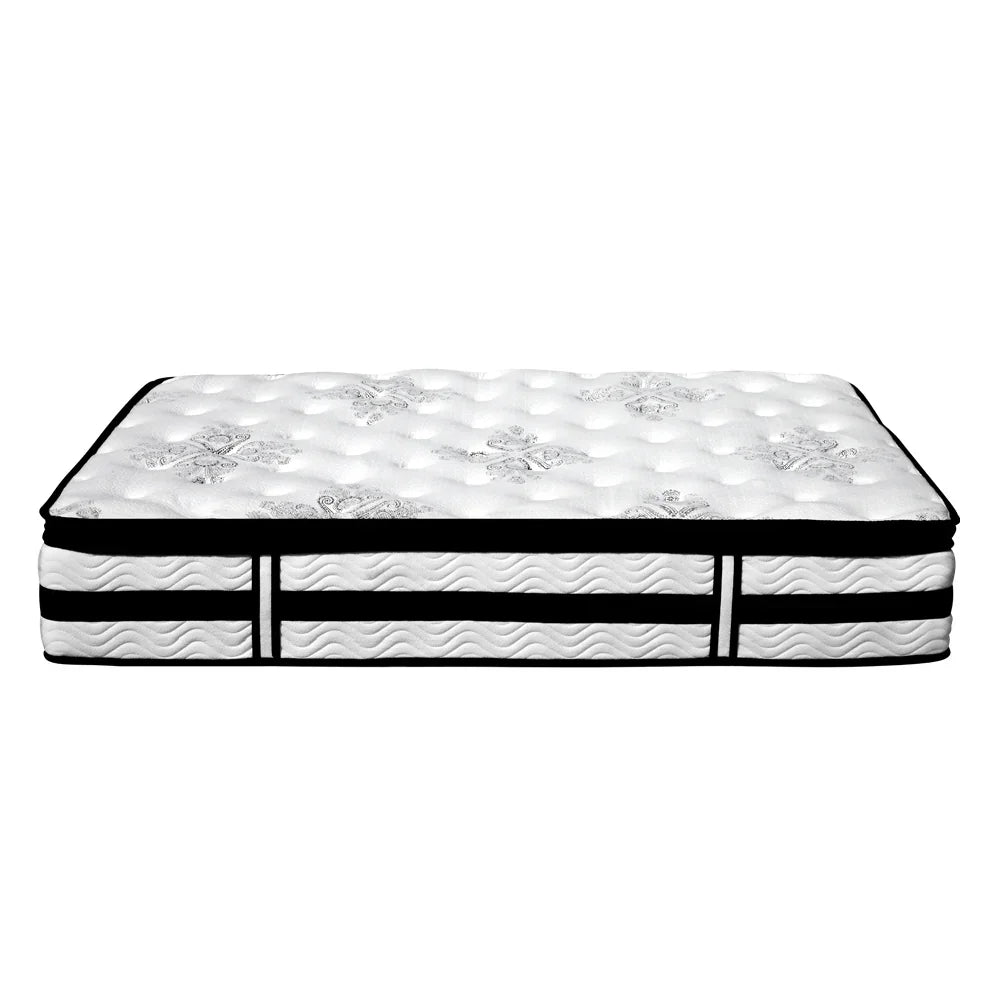 Giselle Bedding 34cm Mattress Euro Top Pocket Spring Single - Flea Market