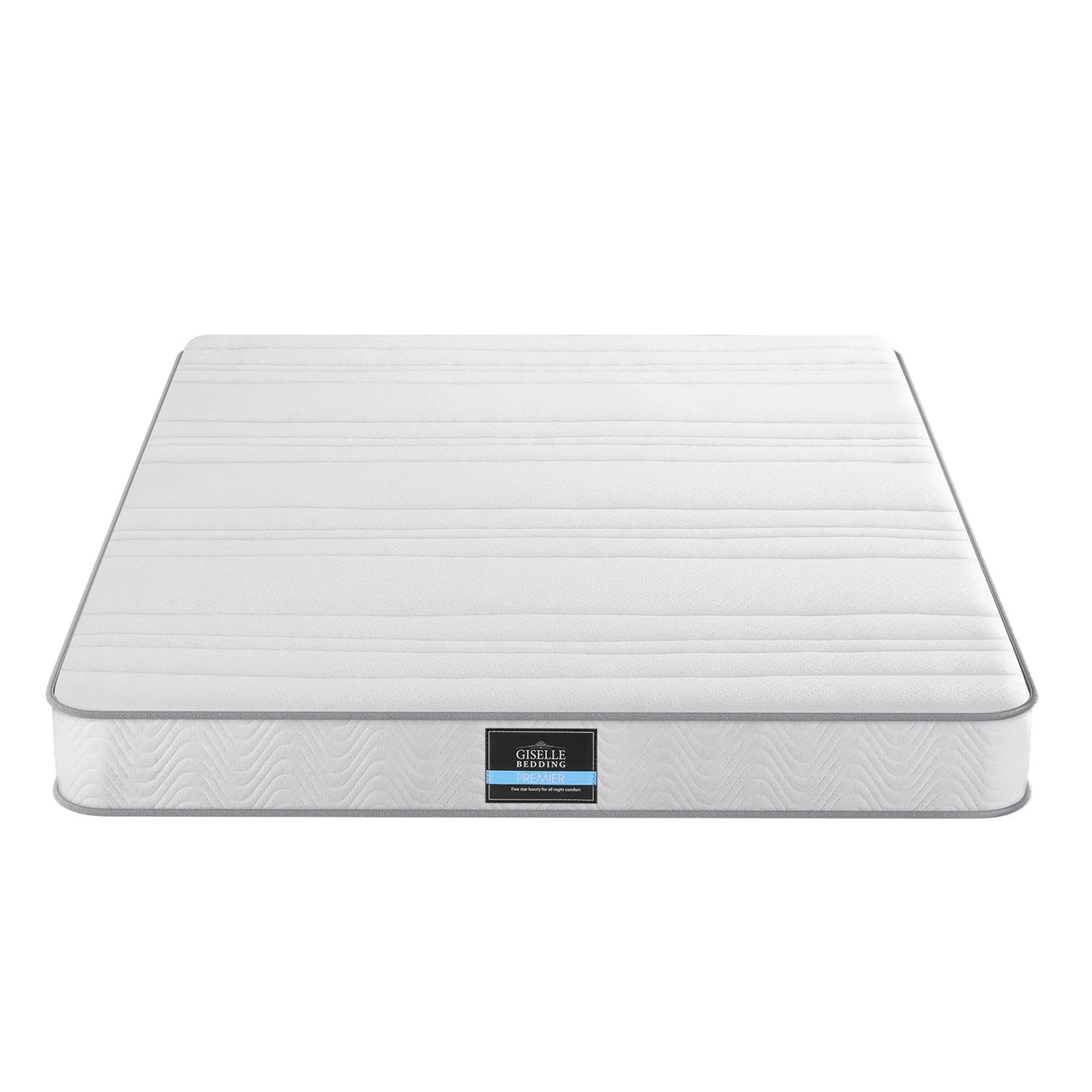 Giselle Double Mattress 20cm with Reinforced Edge Support Egg-Crate Foam