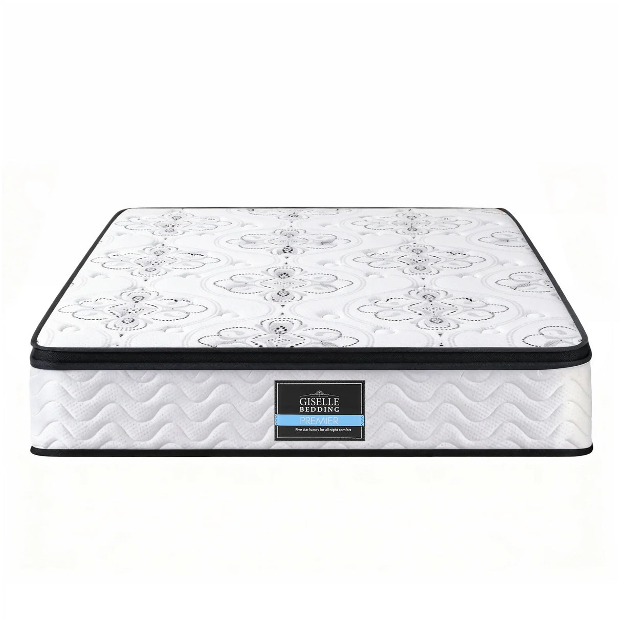 Giselle Bedding queen mattress with floral pattern, premium comfort, available at Flea Market AU