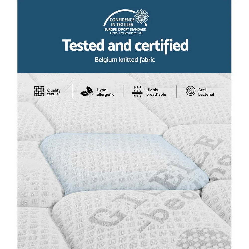 Giselle Bedding 28cm Mattress Super Firm Queen - Flea Market