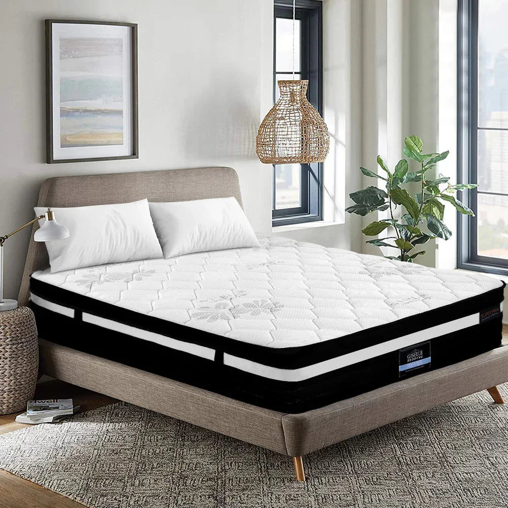 Giselle Bedding 28cm Mattress Super Firm Queen - Flea Market