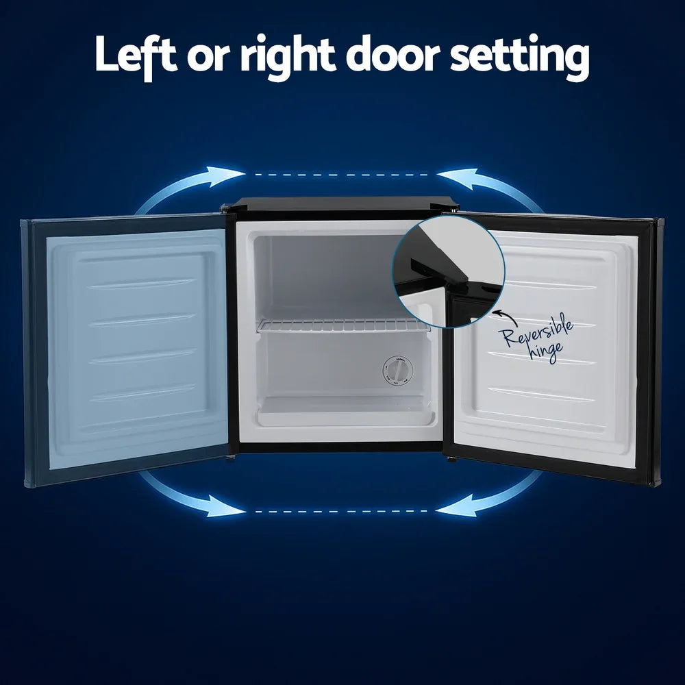 Devanti 31L Upright Freezer - Black