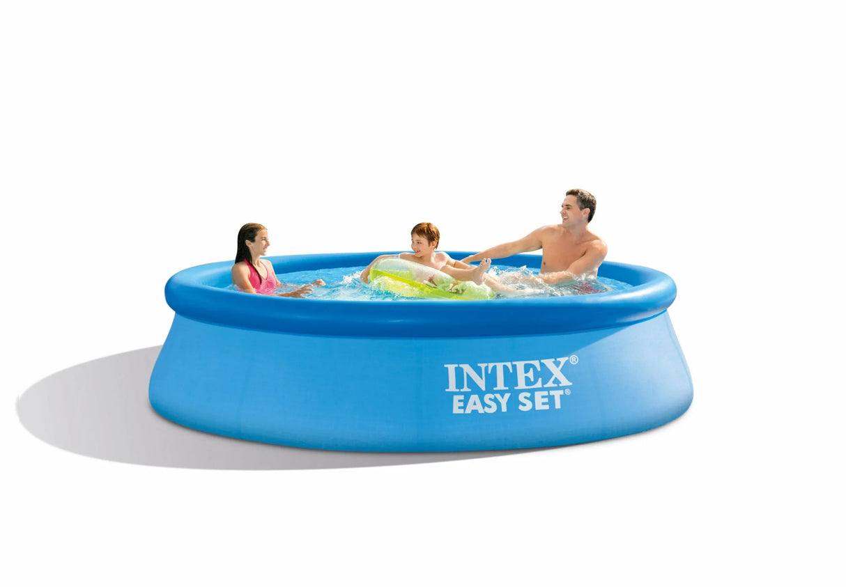 Intex 366x76cm Easy Set Pool - 12ft Inflatable Pool with Pump