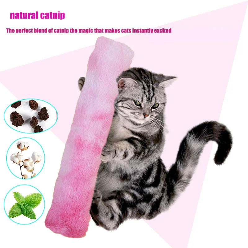 14-Piece Interactive Cat Toy Set - Catnip Fish & Variety Pack