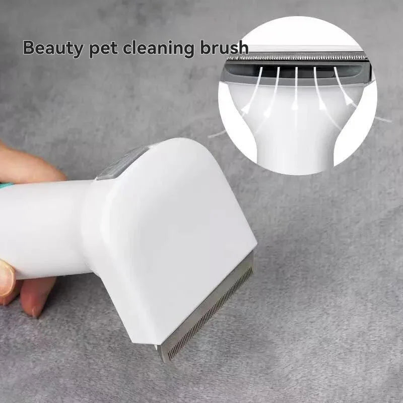 7-in-1 Pet Grooming Vacuum - Low Noise Hair Removal System