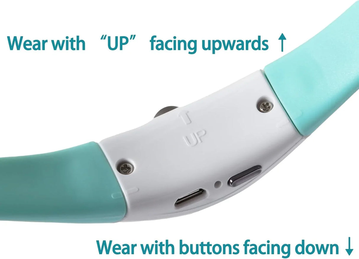 Automatic Laser Cat Collar Toy - Rechargeable Interactive Red Light