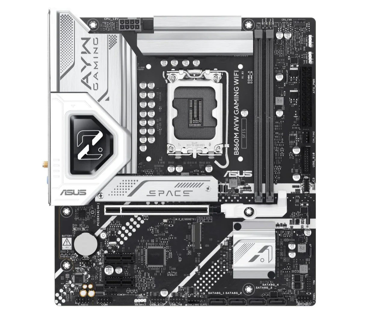 ASUS B860M AYW GAMING WIFI Motherboard LGA 1851 DDR5 Micro-ATX