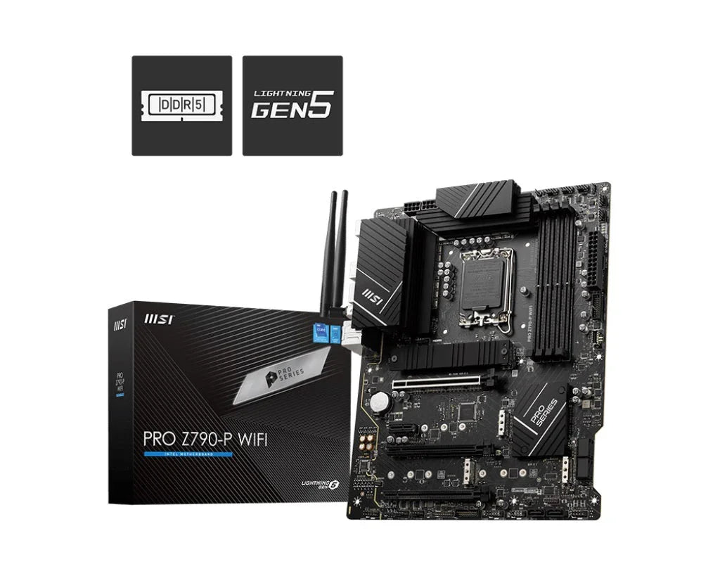 MSI PRO Z790-P WIFI Motherboard LGA 1700 DDR5 ATX