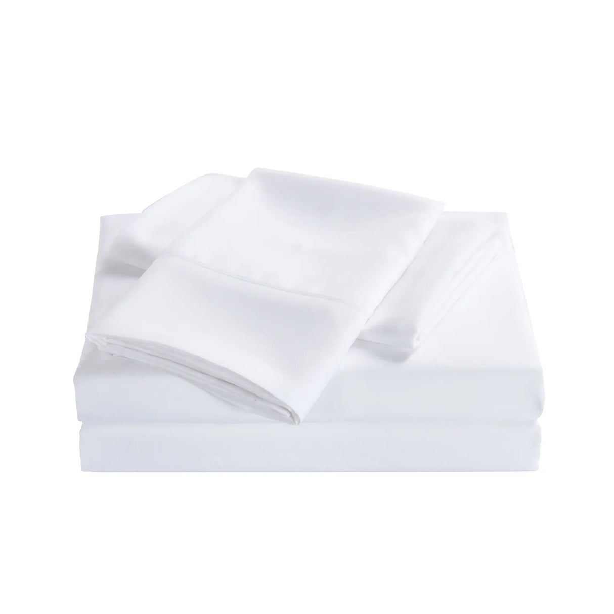 Royal Comfort 2000TC Bamboo Cooling Sheet Set King White - Ultra Soft Bedding