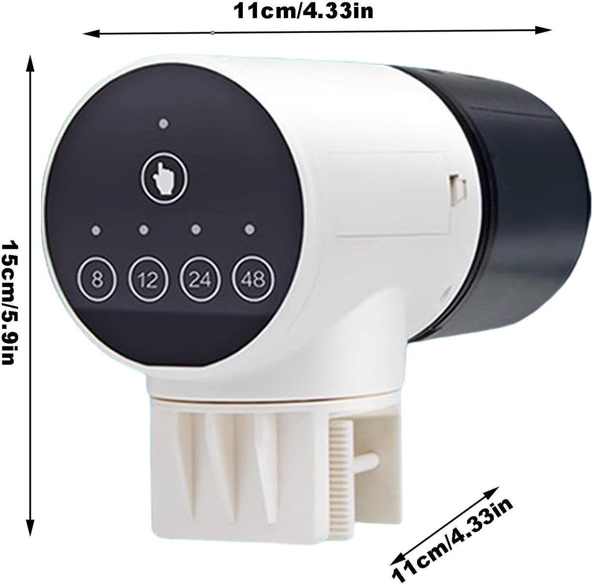 Automatic Fish Feeder Timer Rechargeable Moistureproof Aquarium