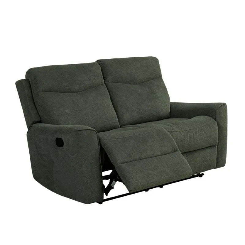Fabric Motion Recliner Sofa Set Cosmic Dark Gray Manual 3+2 Seater - Flea Market