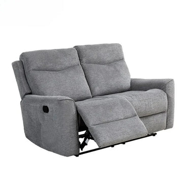 Fabric Motion Recliner Sofa Set Cosmic Light Gray Manual 3+2 Seater - Flea Market