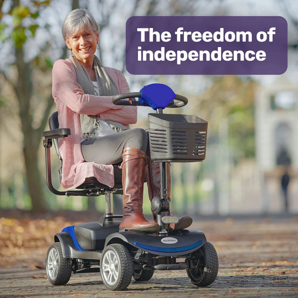 Mobility Scooter Electric 4 Wheel Portable Folding