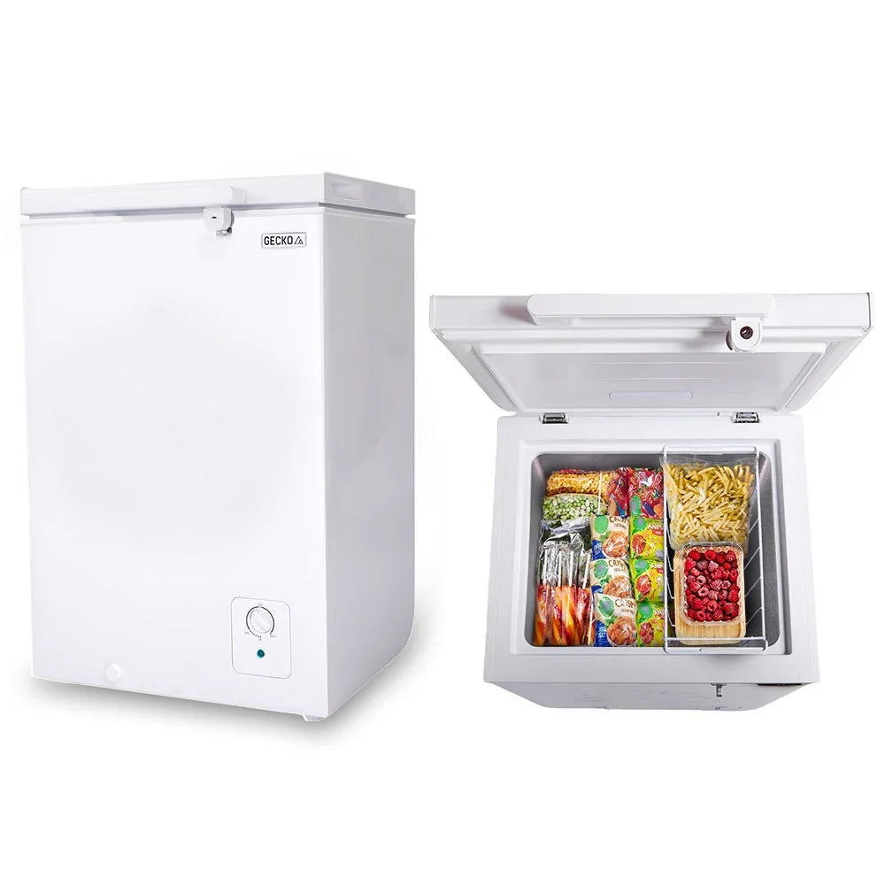 Gecko 100L Portable Chest Freezer - 12V/24V/240V White