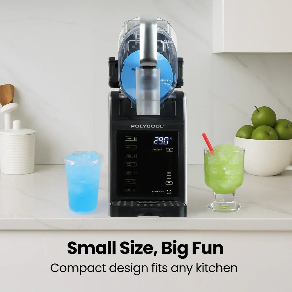 POLYCOOL 3L Slushie Frozen Drink Maker, Home Slush Machine, Fast Chilling, Easy Digital Controls - Flea Market