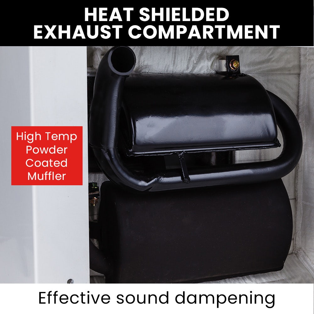 GENPOWER 8.4kW Commercial Diesel Generator - RCD Electric Key Start