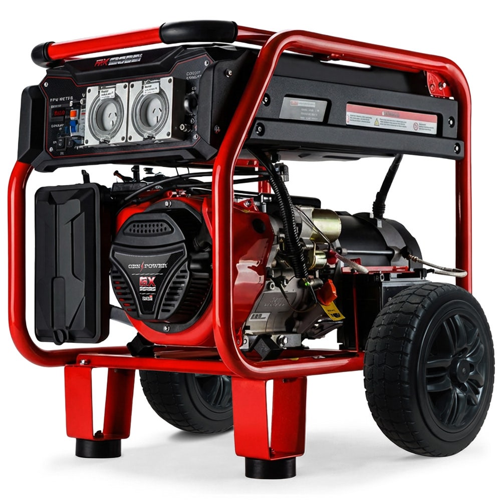 GENPOWER 8.4kW Portable Petrol Generator - 18HP 420cc Single Phase
