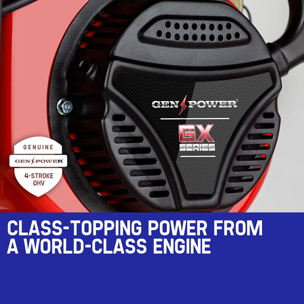 GENPOWER 4.2kW Generator - Single-Phase Petrol Site Portable