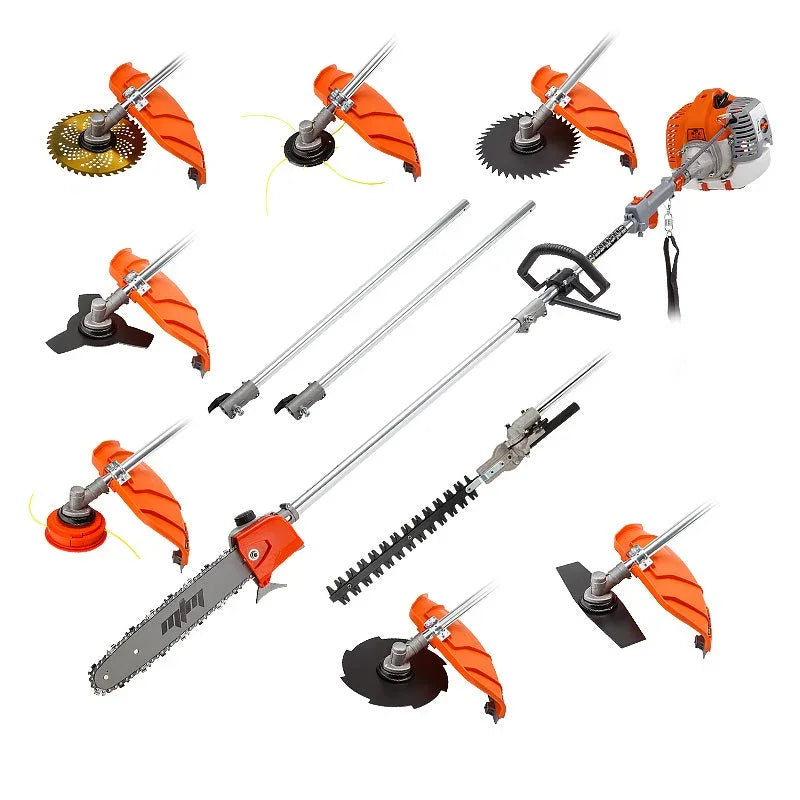 MTM 62CC Multi Tool - Pole Chainsaw, Hedge Trimmer, Brush Cutter & Whipper Snipper