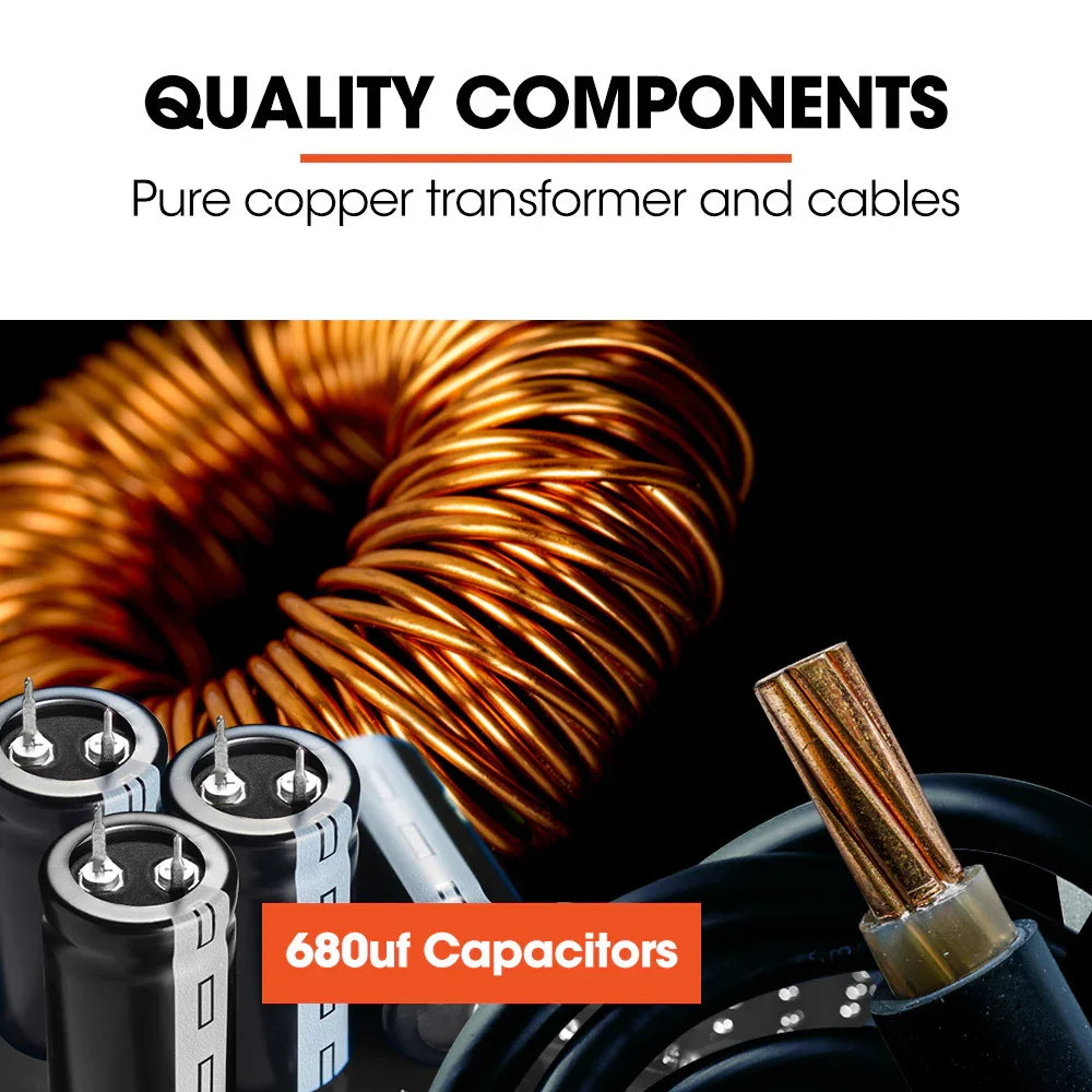 ROSSI 45A Plasma Cutter - Non-Touch Pilot Arc DC Inverter