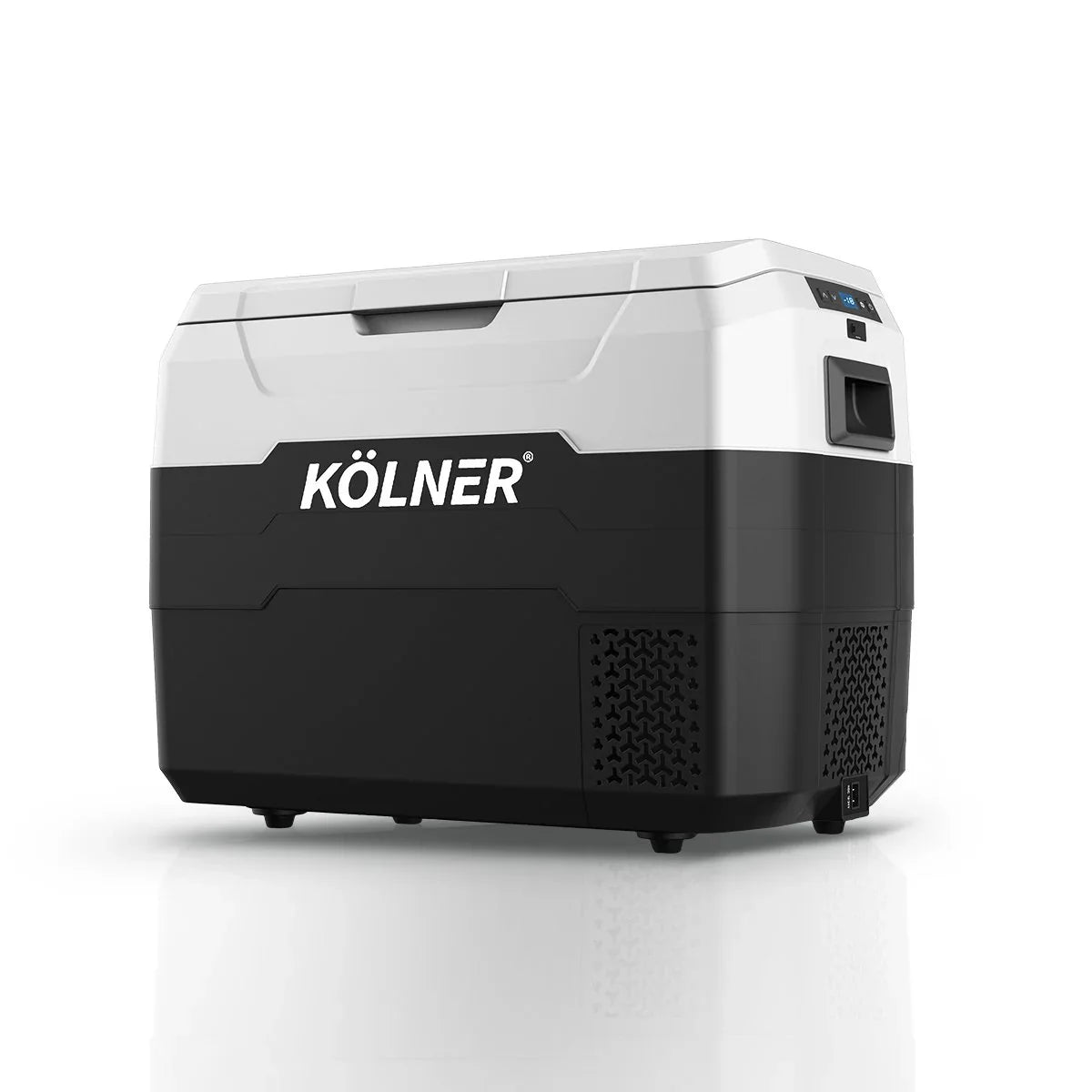 Kolner 40L Portable Fridge Freezer - 12V/24V/240V Camping Cooler Black