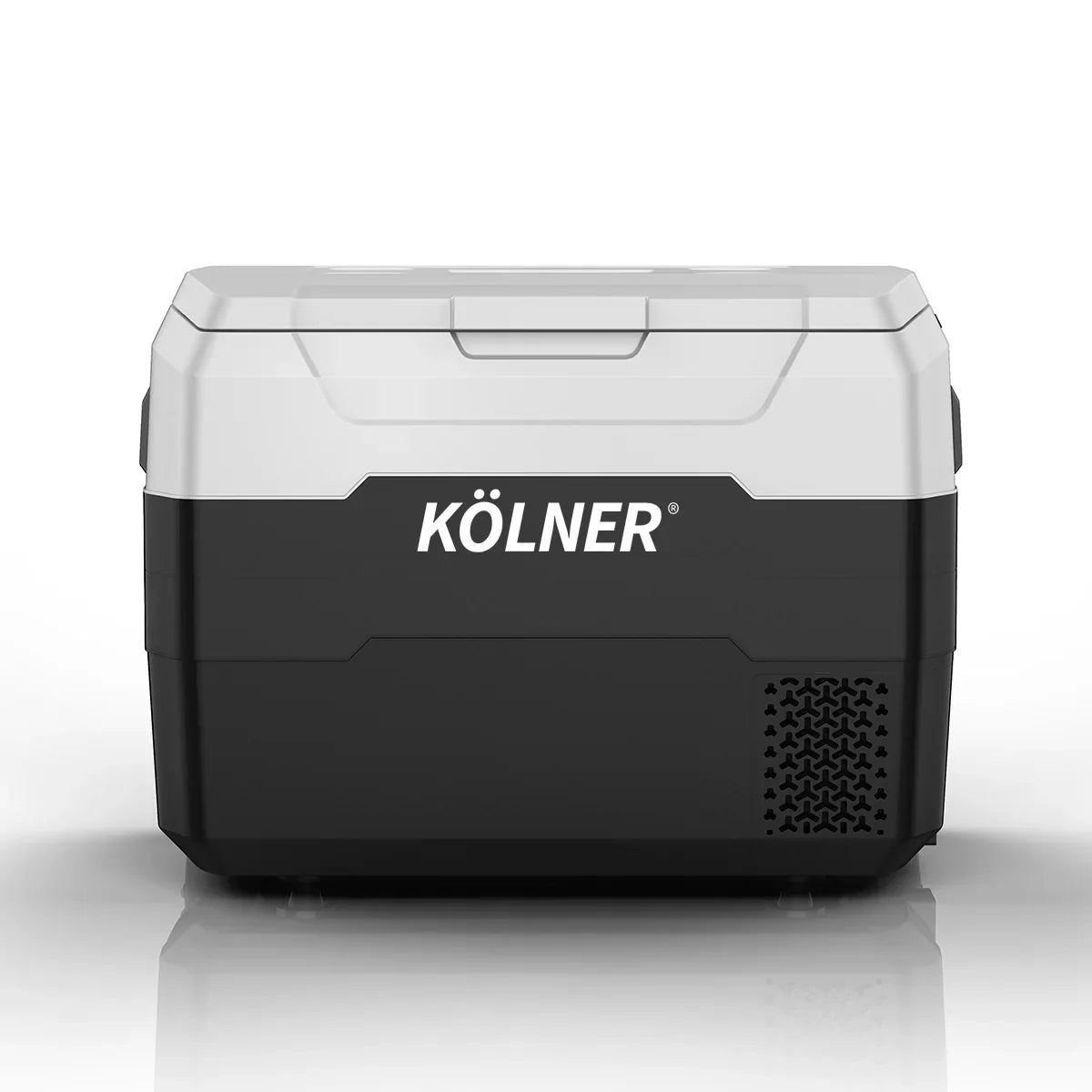 Kolner 40L Portable Fridge Freezer - 12V/24V/240V Camping Cooler Black