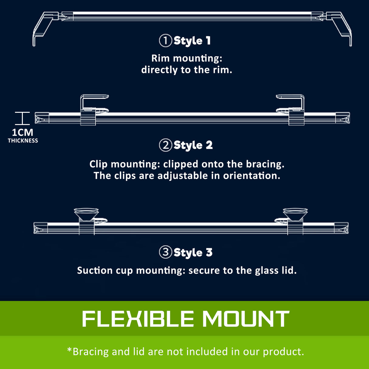 Aquarium Fish Tank 70L Starfire Glass 60x32x35cm Filter Pump LED
