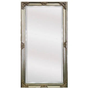 French Provincial Ornate Mirror Champagne X-Large 210cm x 110cm - Deluxe