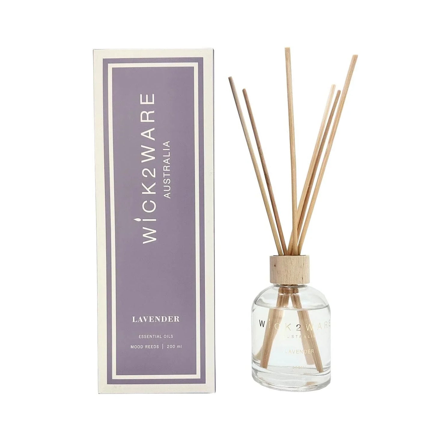 Lavender Fragrance Reed Diffuser - 200ml - Flea Market