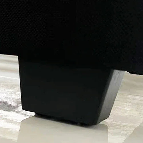 Camelia Queen Size Bed Frame Pink Velvet Upholstery High Headboard Quality Slats Metal Structure - Flea Market