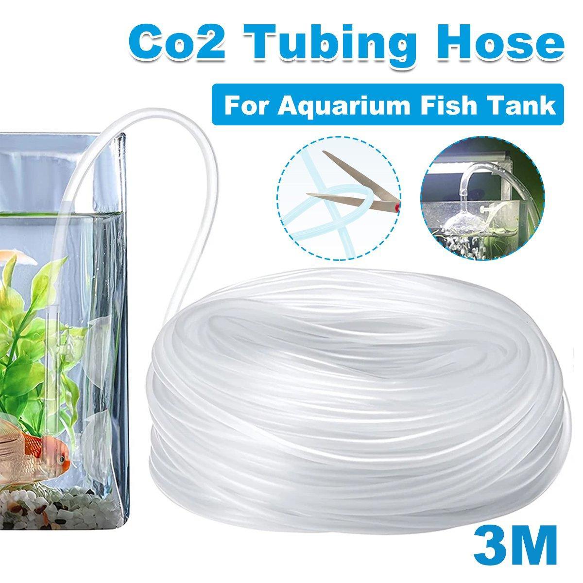 CO2 Tubing Aquarium 3m High Pressure 4mm/6mm Carbon Dioxide Pipe