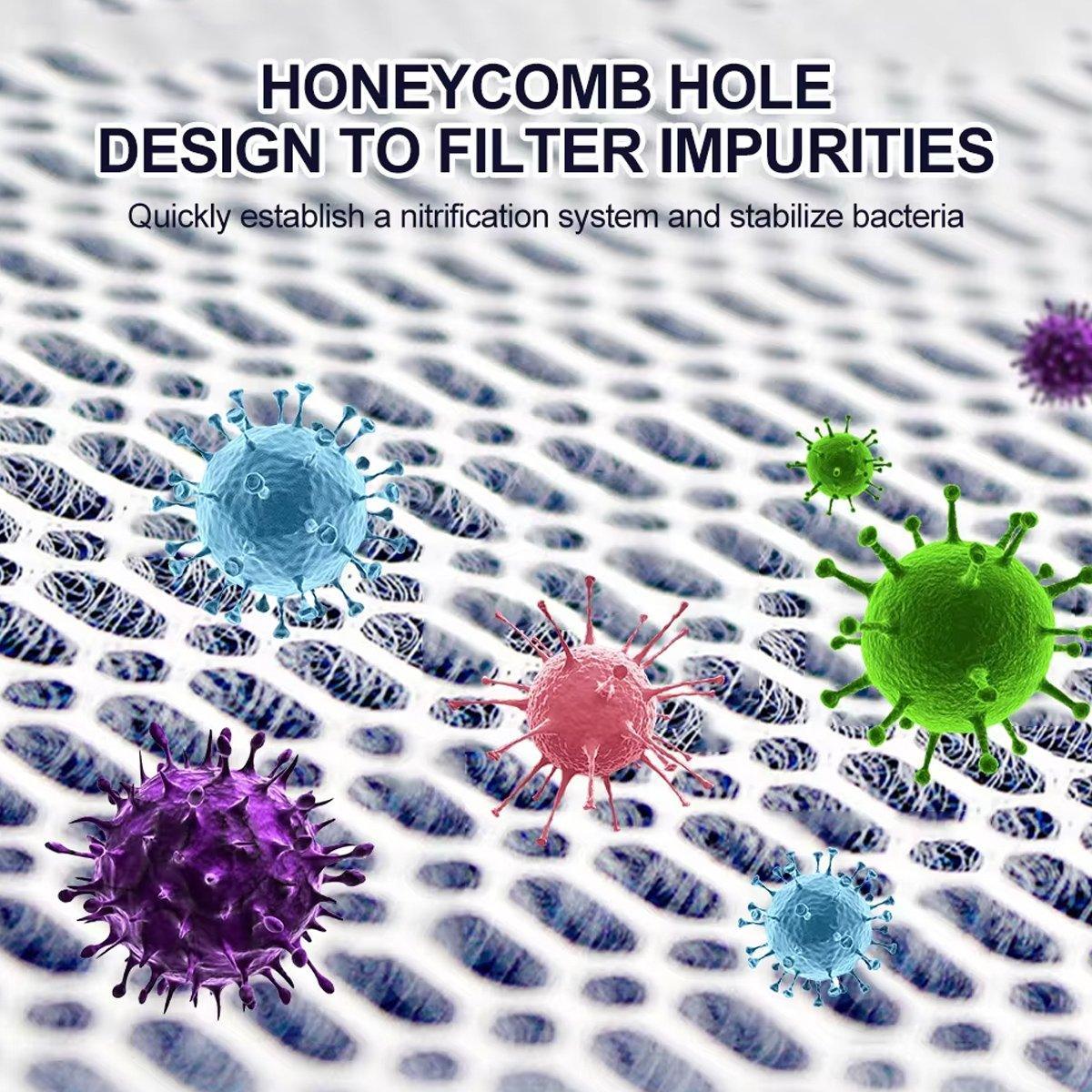 Aquarium Filter Pad 20x30cm 8D Cotton Water Purification Sponge 2cm