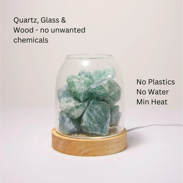 Aurora Crystal Diffuser - Green Calcite - Flea Market