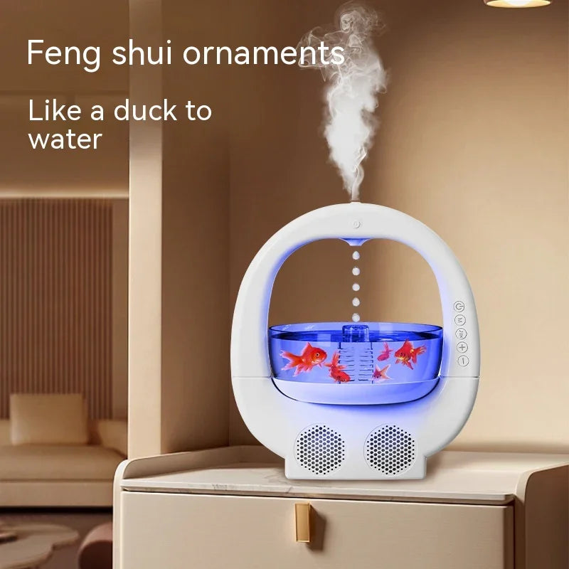 Pink 3 In 1 Anti-Gravity Humidifier - Flea Market