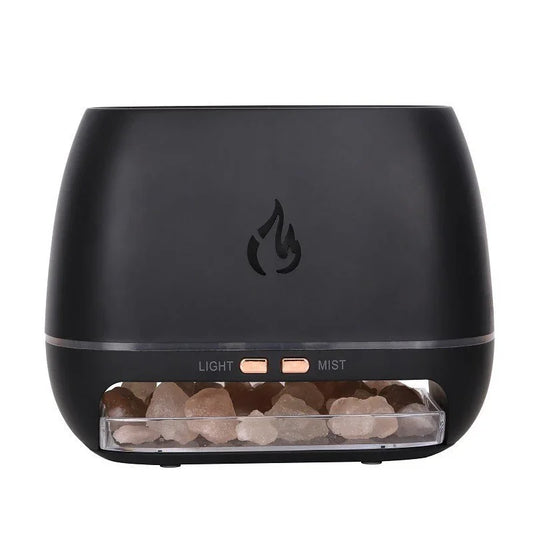 Black LED Flame Aromatherapy Diffuser - Flea Market