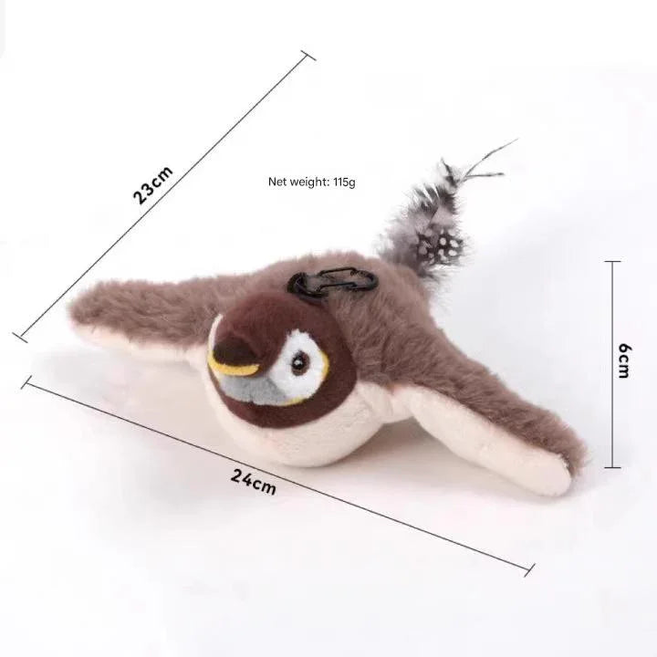 Interactive Flapping Wing Bird Toy - Motion Activated Cat & Dog Toy