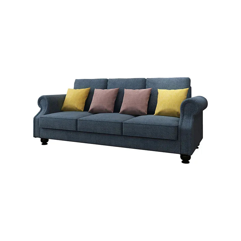 The Cozy Cloud 3-Seater Sofa Blue - Flea Market