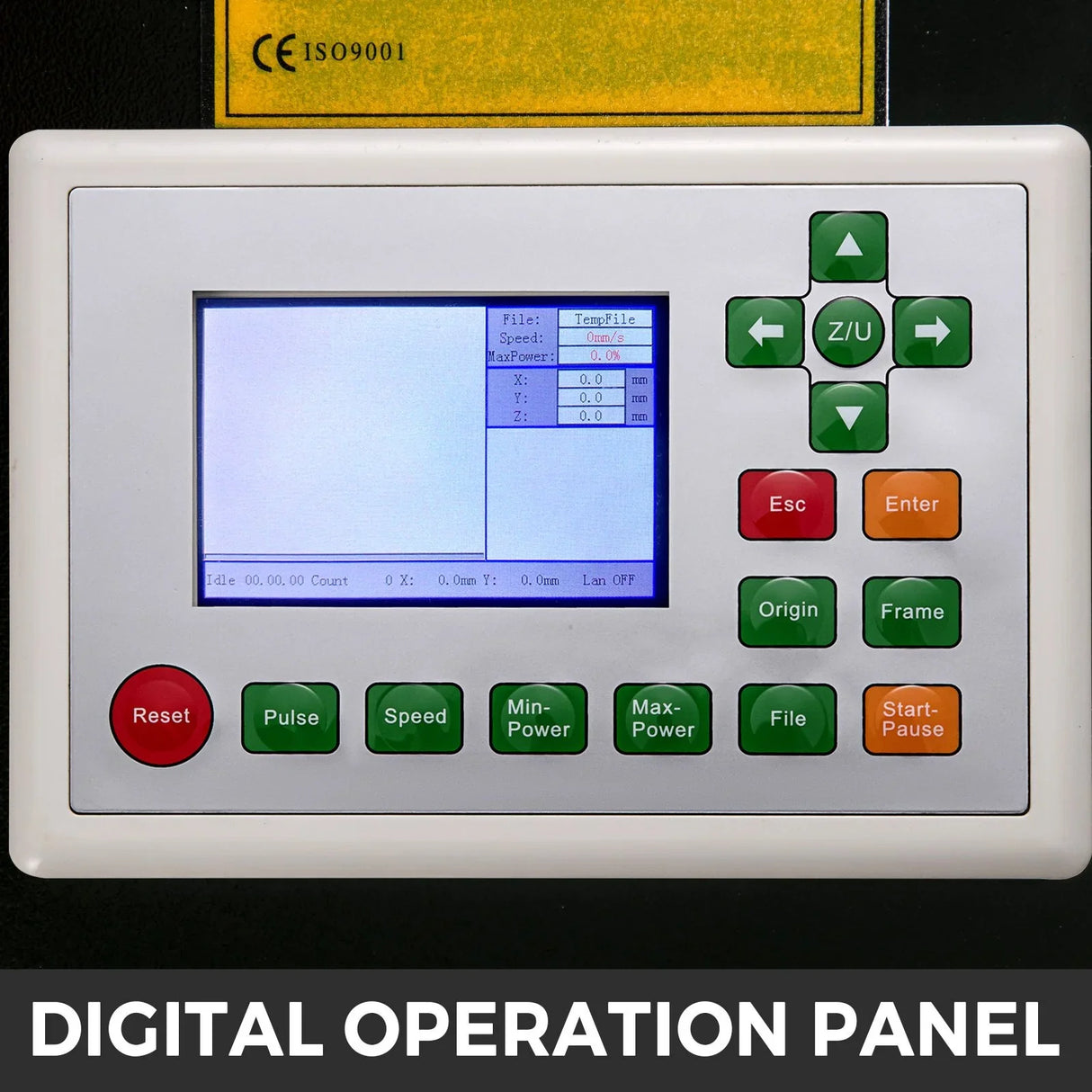 VEVOR 80W CO2 Laser Engraver - 700x500mm Cutting Machine with Colour Screen