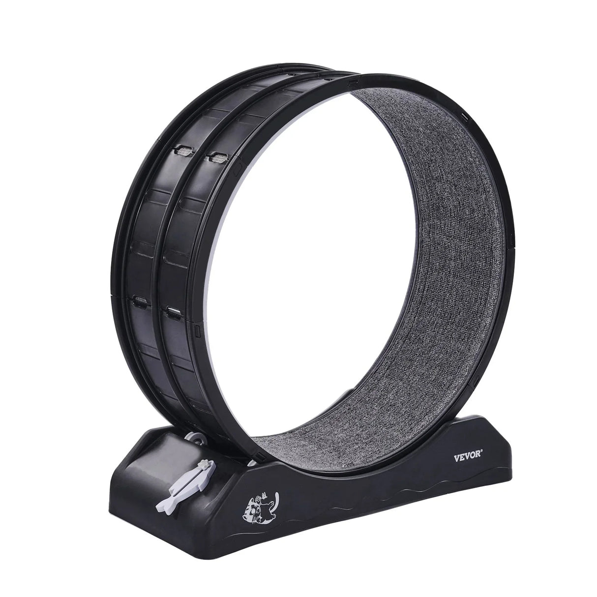 VEVOR 31.5" Cat Exercise Wheel - Large Running Wheel with Brake