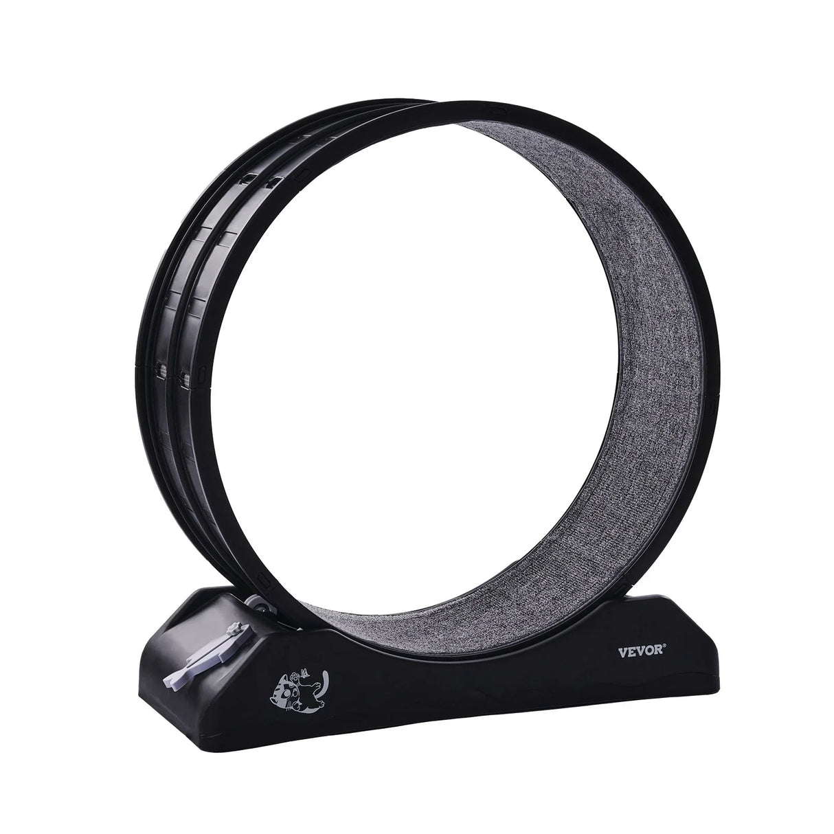 VEVOR 31.5" Cat Exercise Wheel - Large Running Wheel with Brake