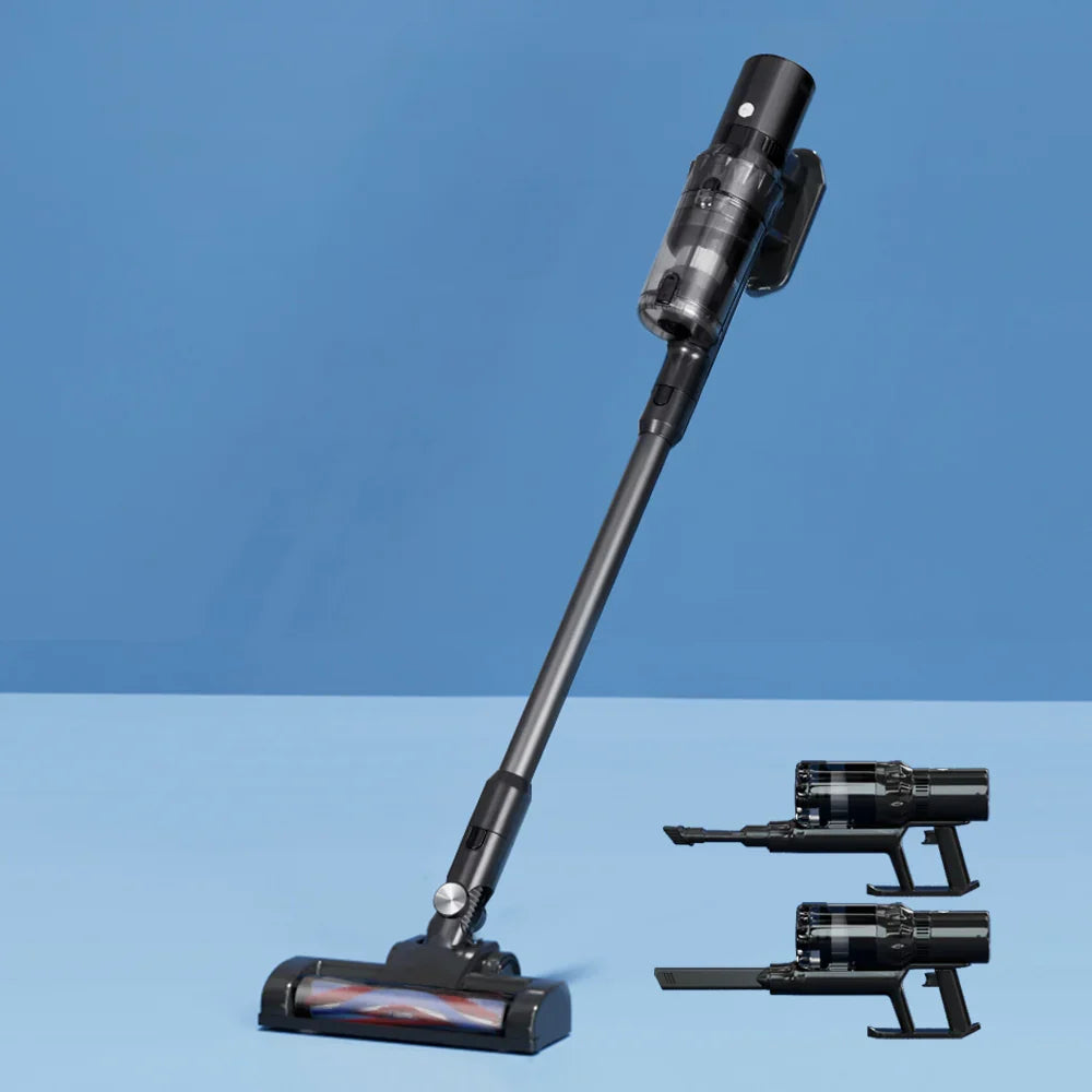 Devanti Stick Vacuum Cleaner Brushless Cordless 350W Grey - Flea Market