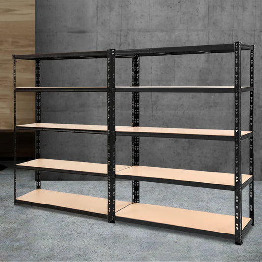 Giantz 2.4Mx1.8M Garage Shelving Warehouse Pallet Racking Storage Shelve - Flea Market