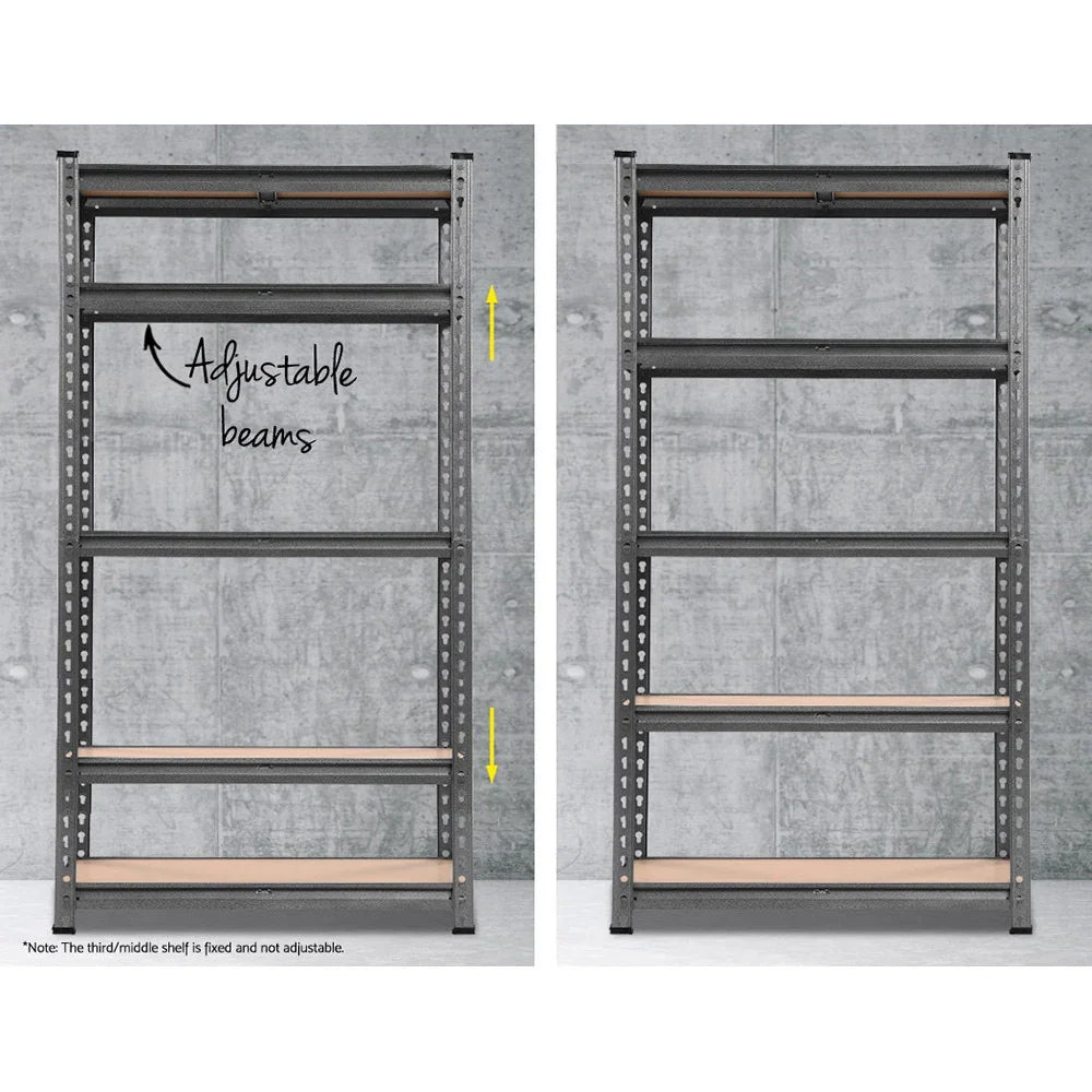 Giantz 2x1.5M Garage Shelving Warehouse Storage Racking Storage Steel - Flea Market